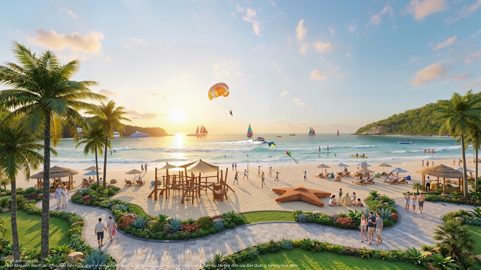 Bãi biển Vinhomes Hải Vân Bay