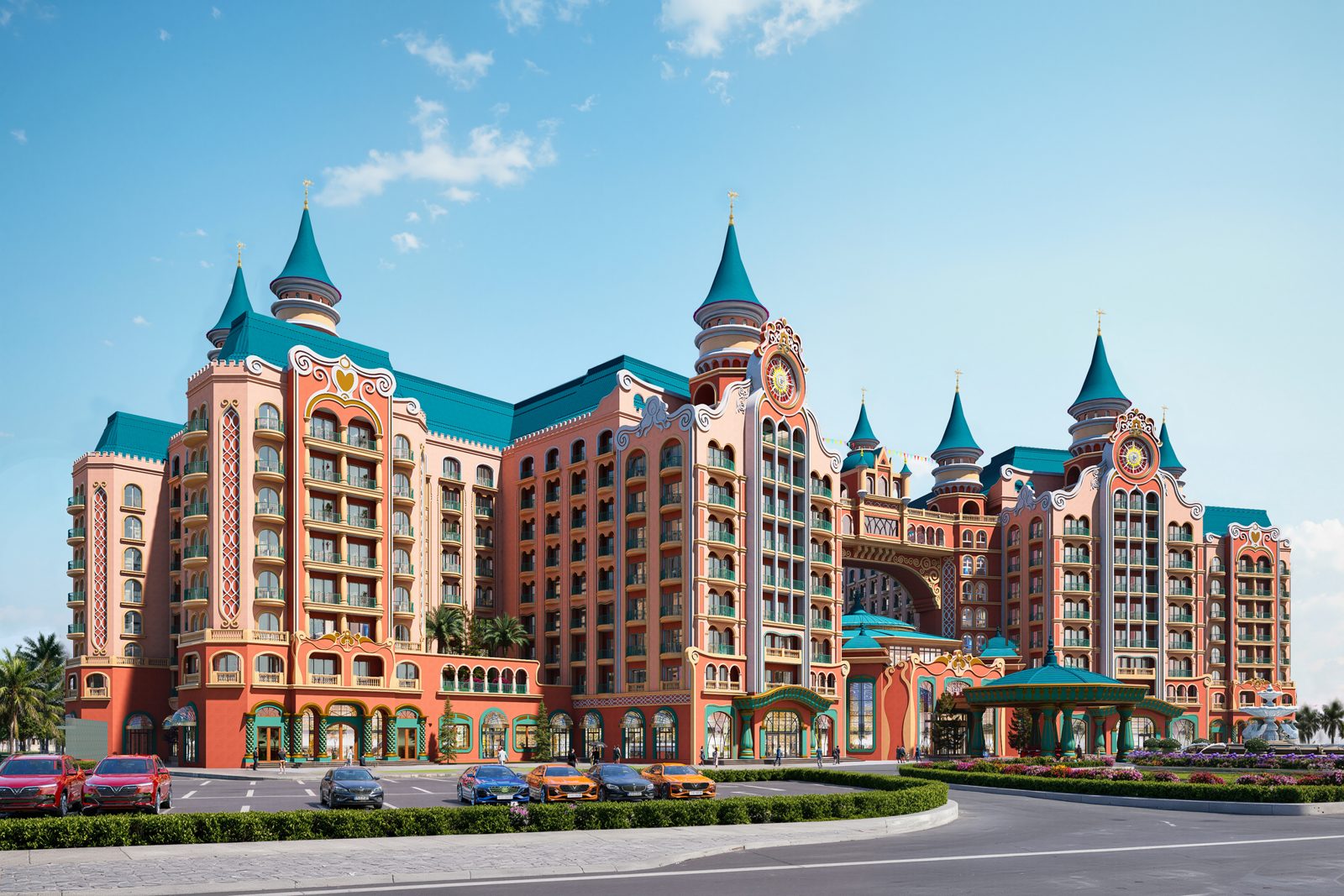 Khách sạn tại Vinhomes Green Paradise