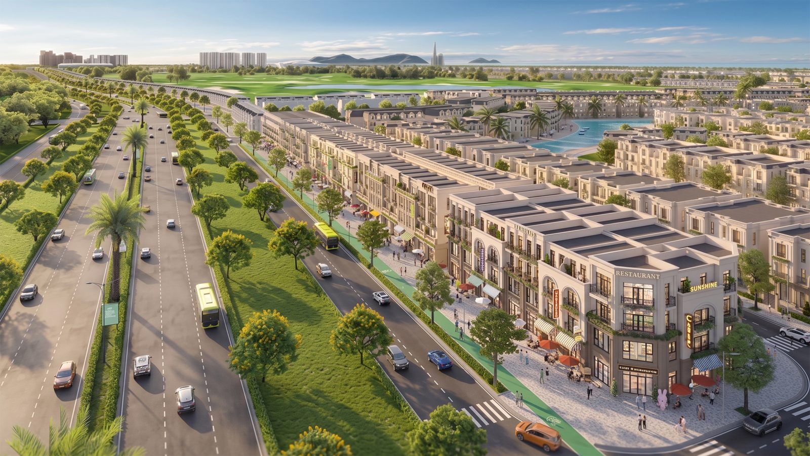 Nhà phố Vinhomes Green Paradise Cần Giờ